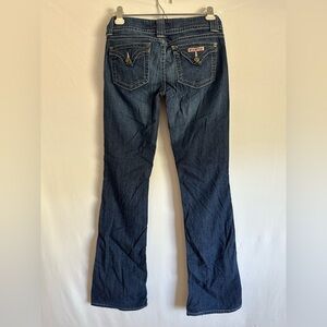 Hudson Women’s Flap Pocket BOOTCUT JEANS Sz 27 Inseam 33